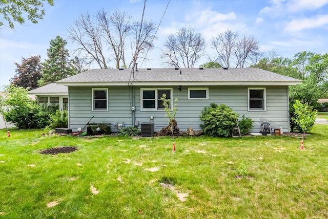 7795 Van Buren St NE, Spring Lake Park, MN 55432 - back of property featuring a lawn