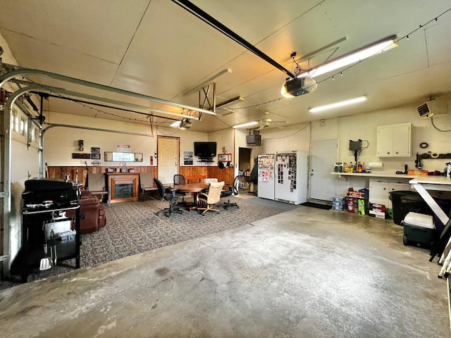 4095 125th St SE, Granite Falls, MN 56241 - garage with a garage door opener
