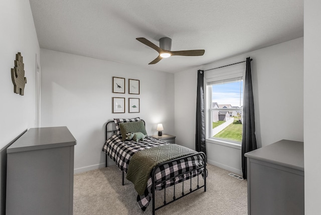 1959 Tamarack Rd, Carver, MN 55315 - bedroom featuring light carpet and a ceiling fan