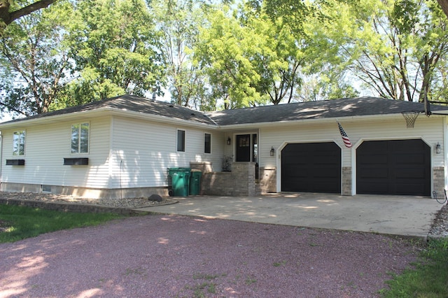 402 1st St, Sherburn, MN 56171 - single story home with driveway and a garage