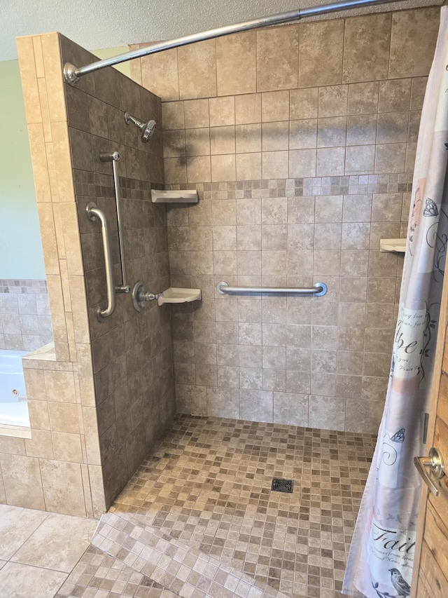 45356 140th St, Swan Lake Twp, MN 56235 - bathroom with a tile shower