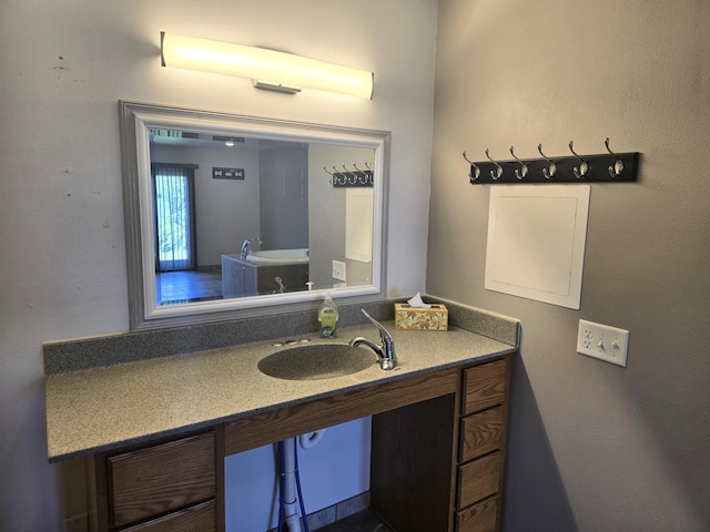 45356 140th St, Swan Lake Twp, MN 56235 - bathroom featuring vanity