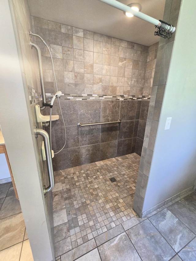 45356 140th St, Swan Lake Twp, MN 56235 - bathroom featuring a shower stall
