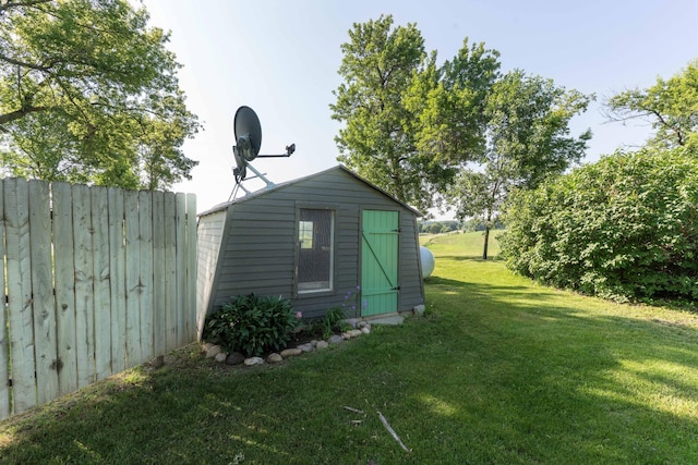 18377 County Highway 25, Fergus Falls, MN 56537 - view of yard with a storage shed