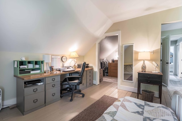 18377 County Highway 25, Fergus Falls, MN 56537 - office featuring light wood-type flooring and lofted ceiling