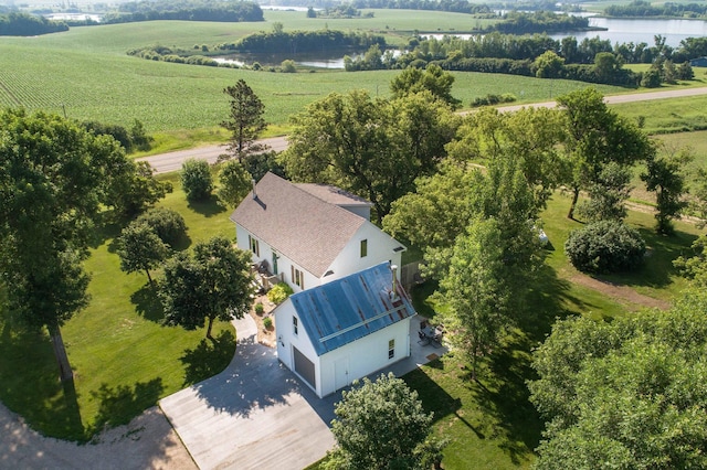 18377 County Highway 25, Fergus Falls, MN 56537 - view of rural area featuring farmland and a nearby body of water