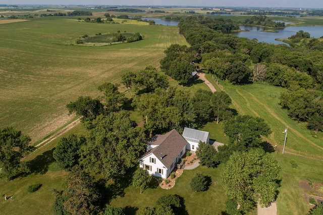 18377 County Highway 25, Fergus Falls, MN 56537 - aerial view of property's location with a large body of water and rural landscape