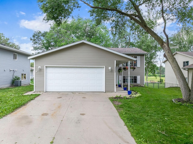 3902 Strathmore Ln SE, Rochester, MN 55904 - view of front of property with a detached garage