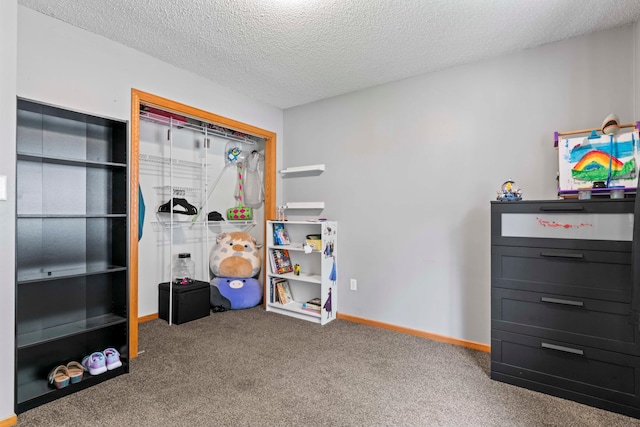 3902 Strathmore Ln SE, Rochester, MN 55904 - bedroom with carpet flooring and a textured ceiling