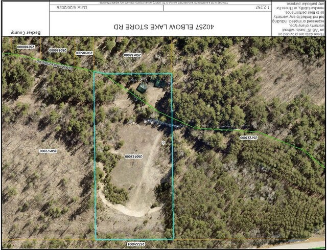 40257 Elbow Lake Store Rd, Round Lake N Twp, MN 56589 - map of property location