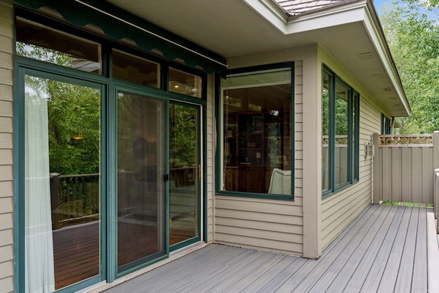 343 Waycliffe Dr N, Wayzata, MN 55391 - view of wooden deck