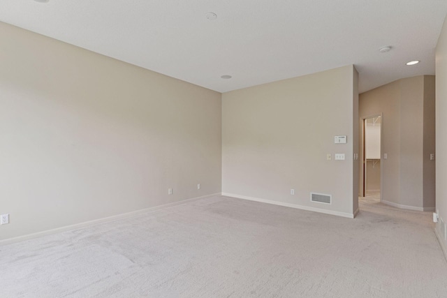 343 Waycliffe Dr N, Wayzata, MN 55391 - unfurnished room with light colored carpet, recessed lighting, and a smoke detector