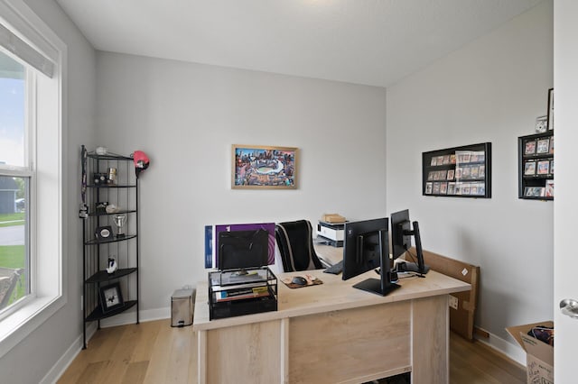 15560 110th Ave N, Dayton, MN 55369 - office area with wood finished floors and plenty of natural light