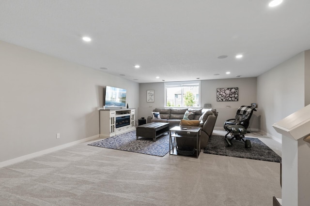 15560 110th Ave N, Dayton, MN 55369 - living area with carpet floors and recessed lighting