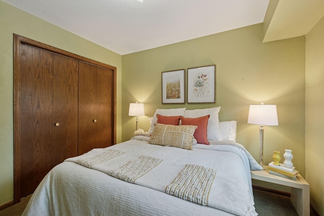 7516 Colorado Ave N, Brooklyn Park, MN 55443 - bedroom with a closet and carpet flooring
