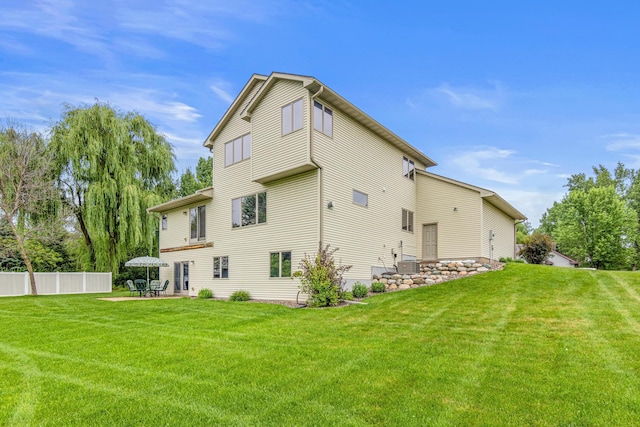 22027 Ethan Ave, Forest Lake, MN 55025 - rear view of house featuring a patio area