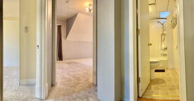 410 10th St SW, Willmar, MN 56201 - hallway with light colored carpet