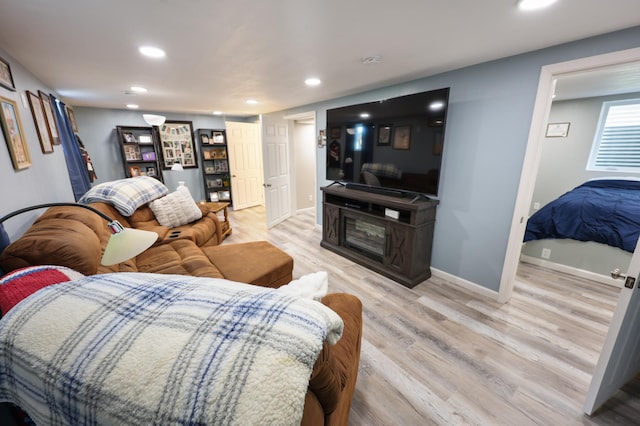 938 38th Ave N, Saint Cloud, MN 56303 - living area featuring recessed lighting and wood finished floors