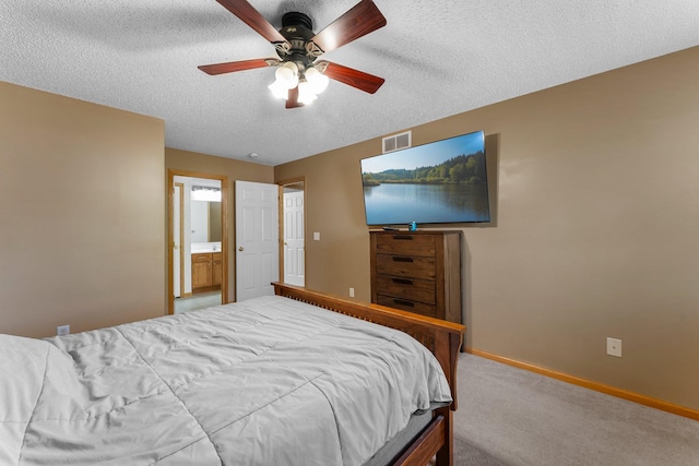 6226 Maclynn Ave NE, Otsego, MN 55301 - carpeted bedroom featuring a textured ceiling and a ceiling fan