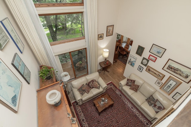 1163 Edgcumbe Rd Unit 1163, Saint Paul, MN 55105 - living room with wood finished floors