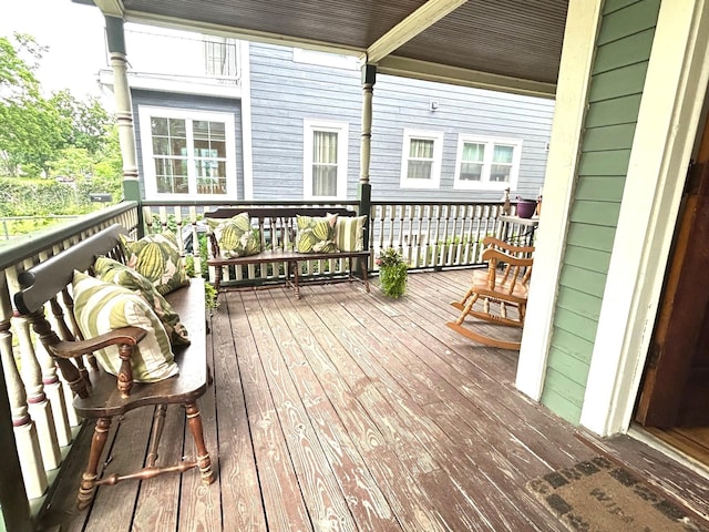 3128 Portland Ave, Minneapolis, MN 55407 - view of wooden terrace