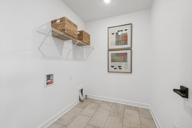 5890 Rathbun Ave NE, Otsego, MN 55374 - washroom featuring hookup for a washing machine and light tile patterned floors