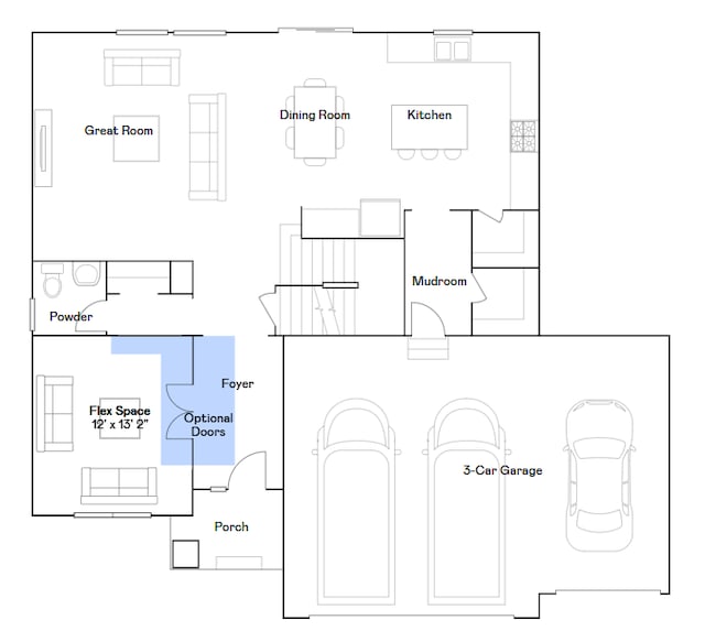 5890 Rathbun Ave NE, Otsego, MN 55374 - view of room layout