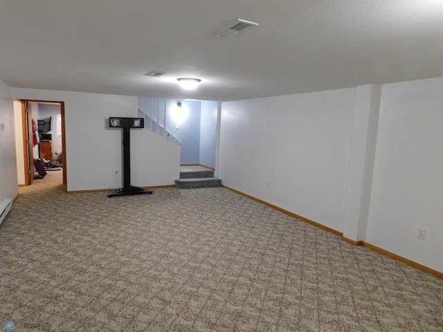 2524 25th Ave S, Fargo, ND 58103 - finished below grade area featuring carpet and baseboards