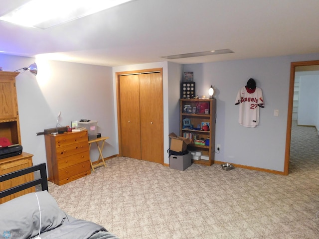 2524 25th Ave S, Fargo, ND 58103 - bedroom featuring carpet flooring and a closet