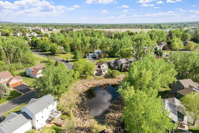 5390 157th St N, Hugo, MN 55038 - aerial perspective of suburban area with a large body of water