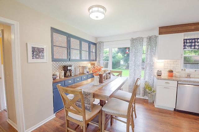 1016 26th Ave N, Saint Cloud, MN 56303 - dining space with light wood finished floors
