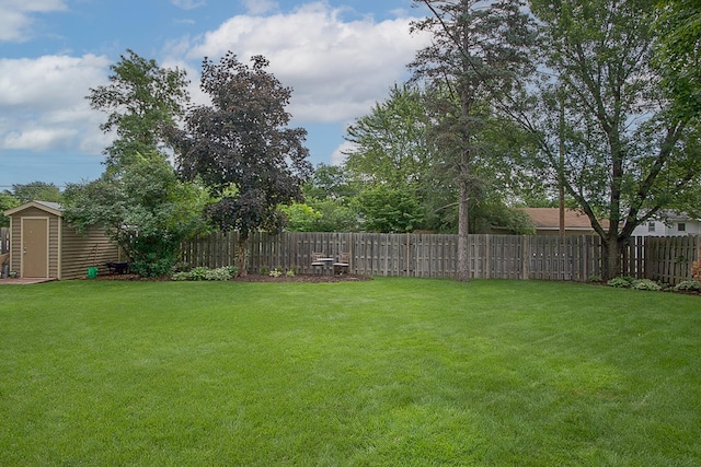 1016 26th Ave N, Saint Cloud, MN 56303 - view of yard featuring a shed
