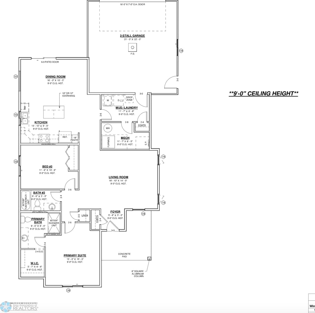 2566 69th Ave S, Fargo, ND 58104 - view of property floor plan