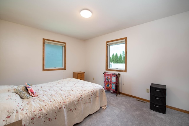 1704 Fair St, Mankato, MN 56001 - bedroom with light carpet and baseboards