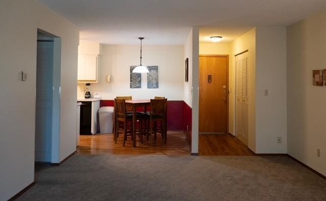 2720 Dale St N Unit C206, Roseville, MN 55113 - dining area featuring carpet floors