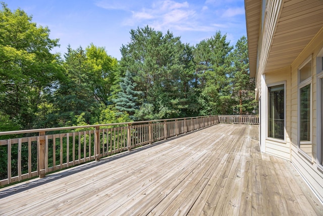 18658 Ponderosa Ct, Eden Prairie, MN 55347 - view of wooden deck