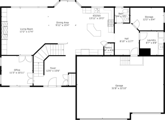 18658 Ponderosa Ct, Eden Prairie, MN 55347 - view of floor plan / room layout