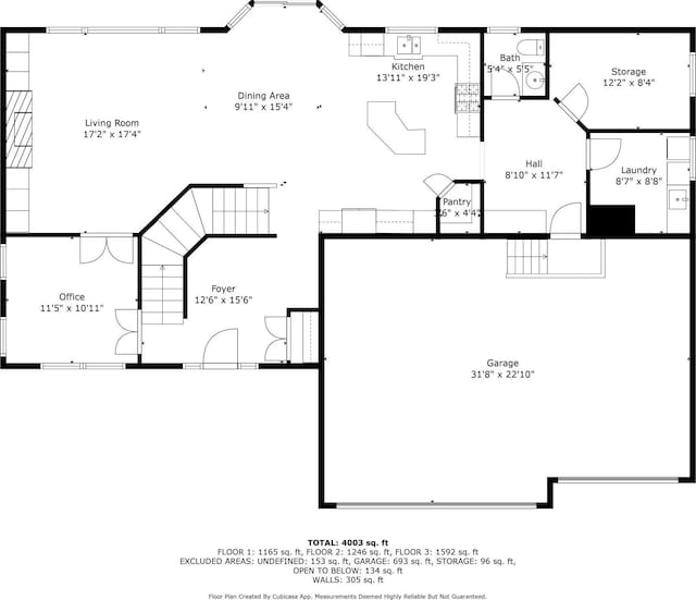 18658 Ponderosa Ct, Eden Prairie, MN 55347 - view of property floor plan