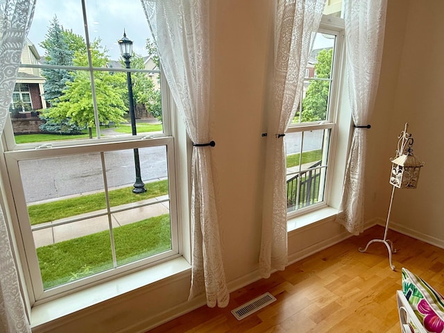 8124 Oakview Ln N Unit 47, Maple Grove, MN 55369 - detailed view of wood finished floors and baseboards