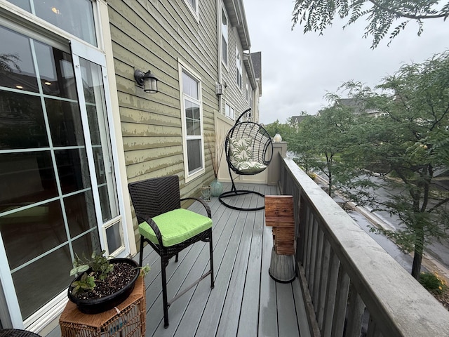 8124 Oakview Ln N Unit 47, Maple Grove, MN 55369 - view of wooden deck