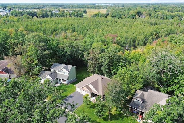 29680 Hidden Forest Blvd, Chisago City, MN 55013 - aerial overview of property's location featuring a forest