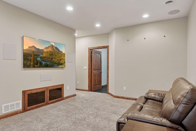 4584 162nd Ln NW, Andover, MN 55304 - carpeted living room featuring recessed lighting and baseboards