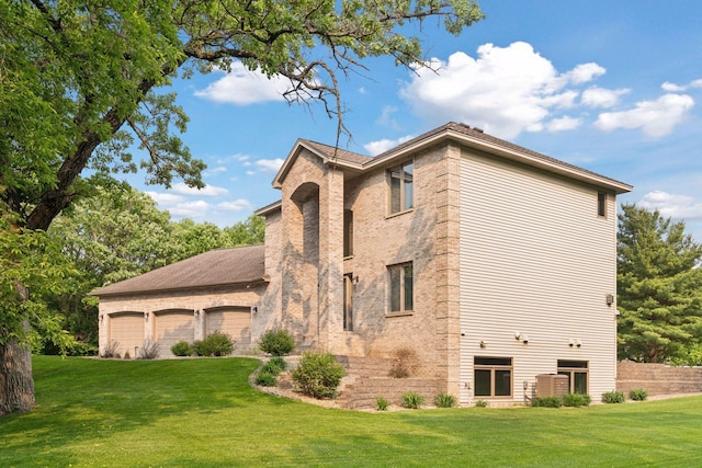 4584 162nd Ln NW, Andover, MN 55304 - view of side of property with a lawn and brick siding