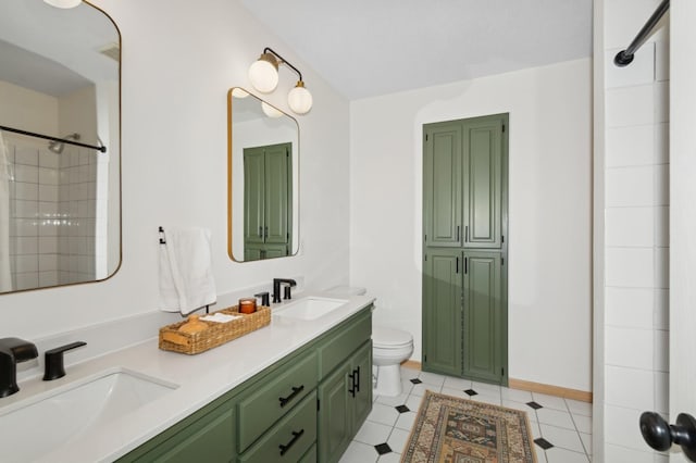 409 Birch Ave NW, Saint Michael, MN 55376 - bathroom with double vanity and a shower