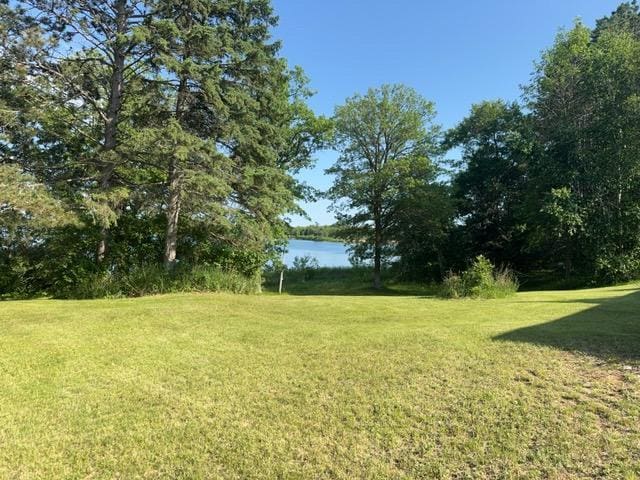 7300 County Road 8 NE, Longville, MN 56655 - view of grassy yard featuring a water view
