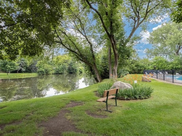 1181 Yuma Ln N, Plymouth, MN 55447 - view of yard featuring a water view and view of scattered trees