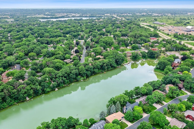 1267 Nursery Hill Ln, Arden Hills, MN 55112 - drone / aerial view of a large body of water
