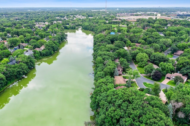 1267 Nursery Hill Ln, Arden Hills, MN 55112 - aerial view of a nearby body of water