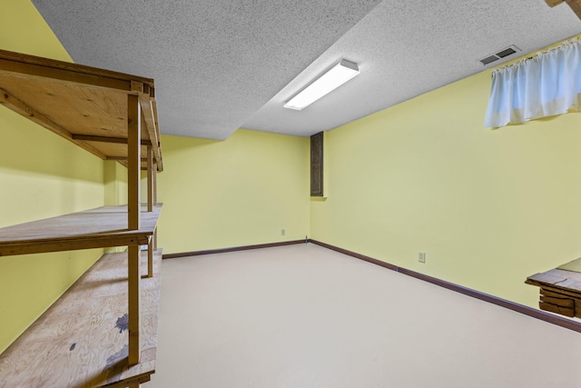 1267 Nursery Hill Ln, Arden Hills, MN 55112 - finished basement with carpet floors and a textured ceiling