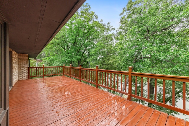 1267 Nursery Hill Ln, Arden Hills, MN 55112 - view of wooden deck